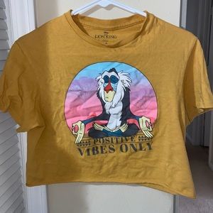 Mustard Yellow crop top